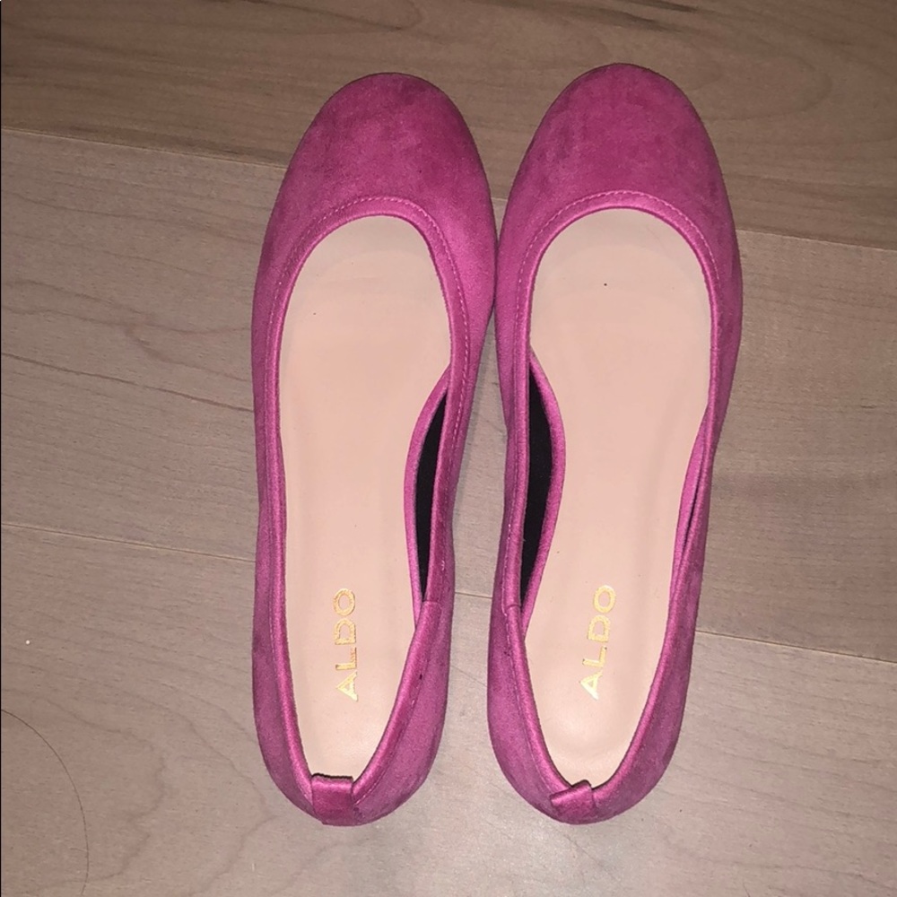 Aldo Pink Flats 6.5